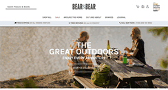 Desktop Screenshot of bearandbear.com